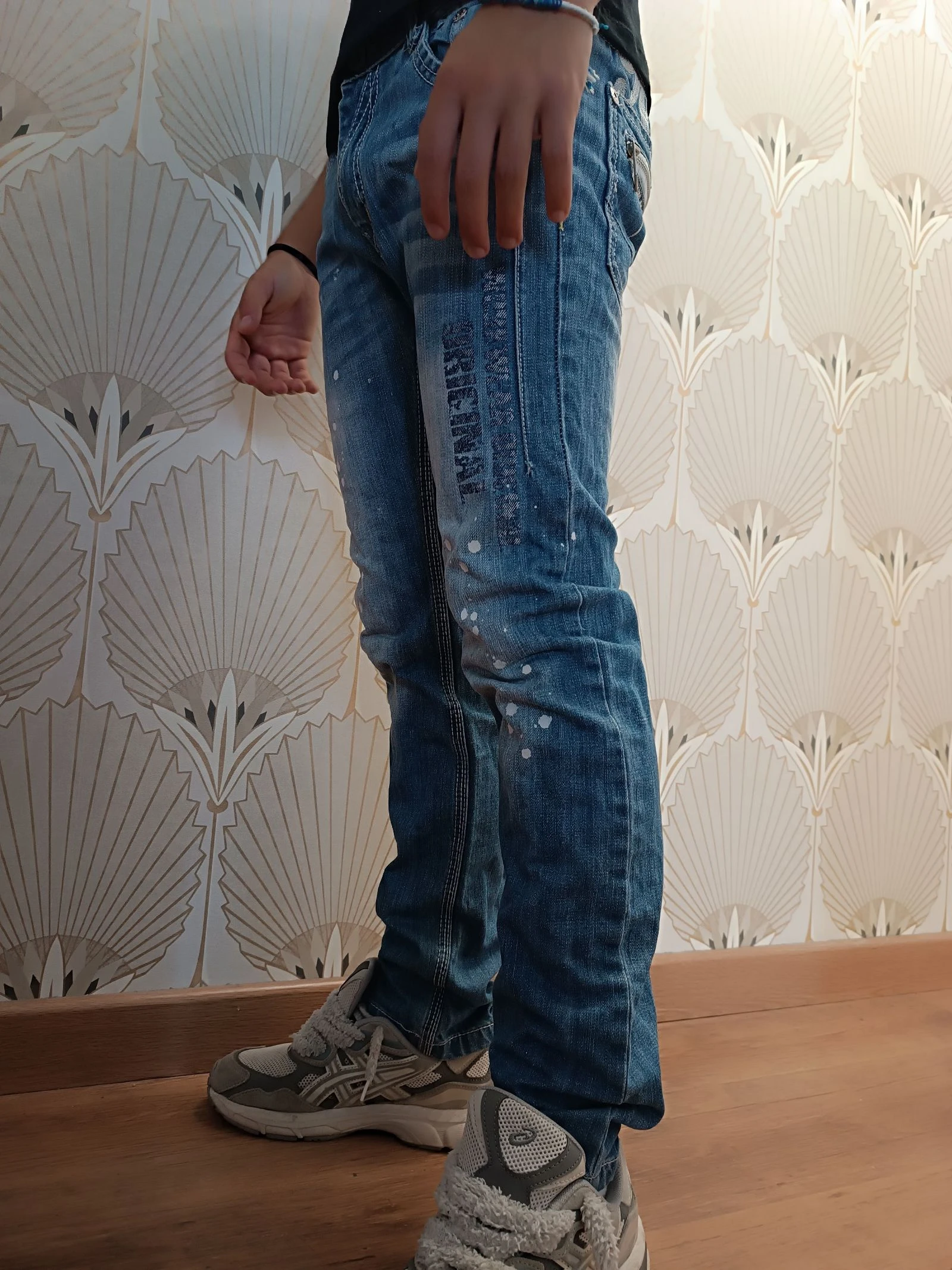 Jean slim azul desgastado Swtte96 talla 14 años – photo 2